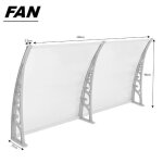 Fan auvent pour porte / fentre aluminium