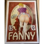 Fanny - pétanque - colomb - 50x70cm - affiche / poster Fanny - pétanque - colomb - 50x70cm - affiche / poster