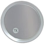 Miroir grossissant - fantasia - modèle x 7 - 3 ventouses - plastique - 23 cm Miroir grossissant - fantasia - modèle x 7 - 3 ventouses - plastique - 23 cm