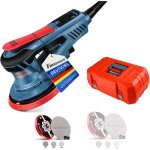 Fanzwork ponceuse excentrique ponceuse placo avec course 5 mm plateaux 125 / 150 mm moteur ec 350w sans ... Fanzwork ponceuse excentrique ponceuse placo avec course 5 mm plateaux 125 / 150 mm moteur ec 350w sans ...