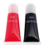 Fard gras - ptit clown - rouge et noir - duo de tubes - maquillage halloween Fard gras - ptit clown - rouge et noir - duo de tubes - maquillage halloween