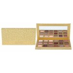 Fard  paupires - make up revolution - nouveau neutre - 18g - couleurs marron et or - palette professionnelle ...
