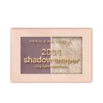 Fard � paupi�res - max factor 2000 calorie shadow shaper - teinte shell shadow - duo mat & iris� - 4 ...