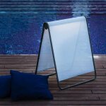 Faro barcelona 71243 - cadaqus lampadaire bleu