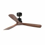 Ventilateur de plafond - faro - lantau - noir mat - moteur dc - 5 vitesses