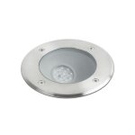 Faro - spot encastrable extrieur salt led ip67 - inox rose