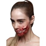 Fausse blessure dents apparentes adulte halloween