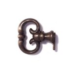 Fausse cl de serrure anglaise laitonn vieilli meuble ancien dcoration rustique vintage clef