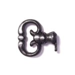 Fausse cl de serrure anglaise vieux fer meuble ancien dcoration rustique vintage clef