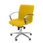 Fauteuil daccueil ergonomique - piqueras y crespo - caudete - jaune - réglable en hauteur - dossier bas ... Fauteuil daccueil ergonomique - piqueras y crespo - caudete - jaune - réglable en hauteur - dossier bas ...