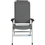 Fauteuil aluminium - baya sun - confort maxi - gris