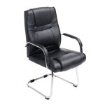 Fauteuil aria avec accoudoirs - fauteuil oscillant de bureau en similicuir - fauteuil de salle  manger ...