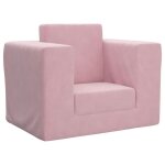 Fauteuil bebe - canape bebe vidaxl canap� - lit pour enfants rose peluche douce