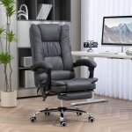 Fauteuil de bureau - dreammespace - massant - inclinable 135� - fonction chauffante - 120 kg max