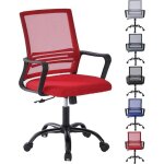 Fauteuil bureau ergonomique en maille chaise de bureau r�glable avec support lombaire pivotante gris ...