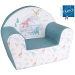 Fauteuil club dinosaures - fun house - jurassic world - pour enfant - l. 52 x p. 33 x h. 42 cm