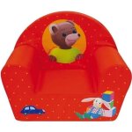 Fauteuil club en mousse petit ours brun pour enfant - fun house Fauteuil club en mousse petit ours brun pour enfant - fun house