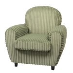 Fauteuil club velours vert - amadeus