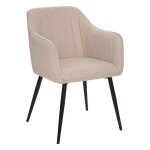 Fauteuil visoca beige - atmosphera createur dinterieur
