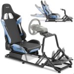 Fauteuil gaming - tectake - si�ge baquet play compatible consoles inclinable 180� maximum 120kg - noir ...