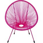 Fauteuil de jardin acapulco mono rose kare design