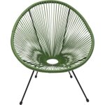 Fauteuil de jardin acapulco vert kare design