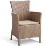 Fauteuil de jardin - allibert by keter - iowa - en résine imitation rotin tressé - coloris : cappuccino ... Fauteuil de jardin - allibert by keter - iowa - en résine imitation rotin tressé - coloris : cappuccino ...