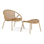 Fauteuil de jardin avec repose - pieds en polypropyl�ne design moderne pour la zone piscine les jardins ...