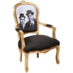 Fauteuil louis xvi de style franais en htre massif sculpt et fini  la main avec patine en feuille ...