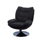 Fauteuil pivotant magnum anthracite