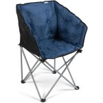 Fauteuil pliant - kampa - tub chair midnight - lger matelass bleu nuit structure acier sac de transport ...