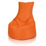 Fauteuil poire seat l orange en tissu polyester durable - pouf confort design moderne pour salon chambre ... Fauteuil poire seat l orange en tissu polyester durable - pouf confort design moderne pour salon chambre ...