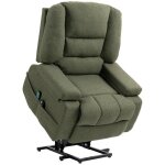 Fauteuil releveur massant chauffant enya vert