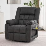 Fauteuil - fauteuil releveur relax �lectrique avec repose - pieds massant et chauffant ergonomique pour ...