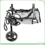 Fauteuil roulant pour chien (pattes arri�re) - fafeicy - sdog - hauteur r�glable - l�ger 07 kg - alliage ...