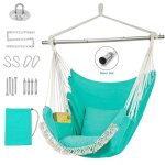 Fauteuil suspendu - si�ge au style boh�me avec compartimenten tissu r�sistant pour unecapacit� de charge ...