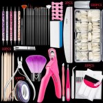 Faux ongles french capsules faux ongle kit kit de manucure professionnel brosse  ongles extrmit et ...