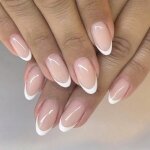 Faux ongles - manucure - autocollants colle - kit complet - rose et blanc - diy Faux ongles - manucure - autocollants colle - kit complet - rose et blanc - diy