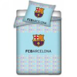 Fc barcelona linge de lit parure bb housse de couette 100x135 + taie 40x60