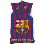 Fc barcelona parure de couette 100% coton - 1 housse de couette 140 x 200 cm cm + 1 taie doreiller 63 ...