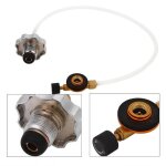 Fdit adaptateur de cuisinire  gaz adaptateur de recharge de rchaud de camping en plein air convertisseur ...