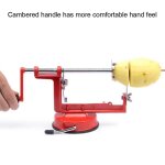 Coupe - pommes de terre en spirale - fdit - manuel - acier inoxydable - respectueux de lenvironnement ...