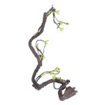 Fdit grimpeur de vigne reptiles artificiels vine grimpeur jungle forest bend branch terrarium cage decor ...