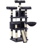 Feandrea arbre � chat xxl tour de jeux 168 cm gris anthracite pct019g01