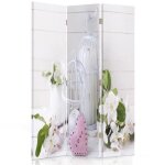 Feeby paravent dintérieur 3 panneaux ecran décoratif une face imprimée fleurs love 110x150 cm Feeby paravent dintérieur 3 panneaux ecran décoratif une face imprimée fleurs love 110x150 cm