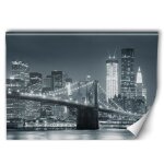 Feeby poster mural xxl new york papier colle fournie noir et blanc 200x134 cm Feeby poster mural xxl new york papier colle fournie noir et blanc 200x134 cm