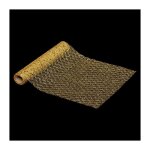 Feeric christmas - chemin de table mesh or sequin dor� 28 x 300 cm