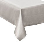 Feeric christmas - nappe blanche paillet�e 140 x 360 cm la maison des couleurs gris paillet�