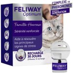 Kit complet anti - stress pour chat - feliway - optimum - 30 jours - fabriqu� en france - ph�romones ...
