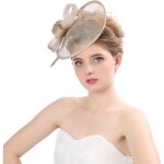 Femme bride chapeau casquettes voilette mariage accessoires cheveux maries bonnets kaki